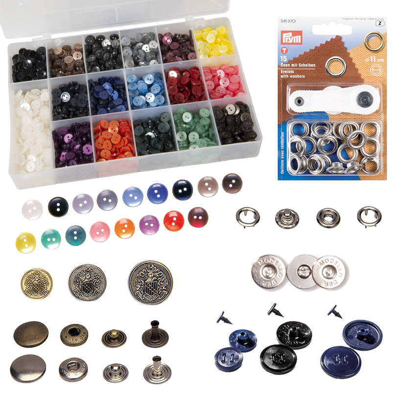 Image de BOUTONS - PRESSIONS - OEILLETS